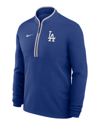 Los Angeles Dodgers Victory Men's Nike Dri-FIT MLB 1/2-Zip Long